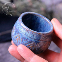 Глазурь Сизый туман от CoolGlazes  (высокотемпературная, эффектарная в порошке, фасовка 200 грамм)